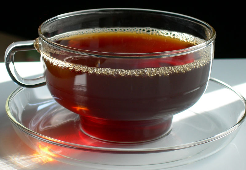 Drinking black tea prevents heart disease