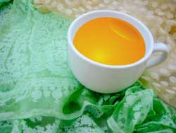 Drinking tea against ovarian cancer