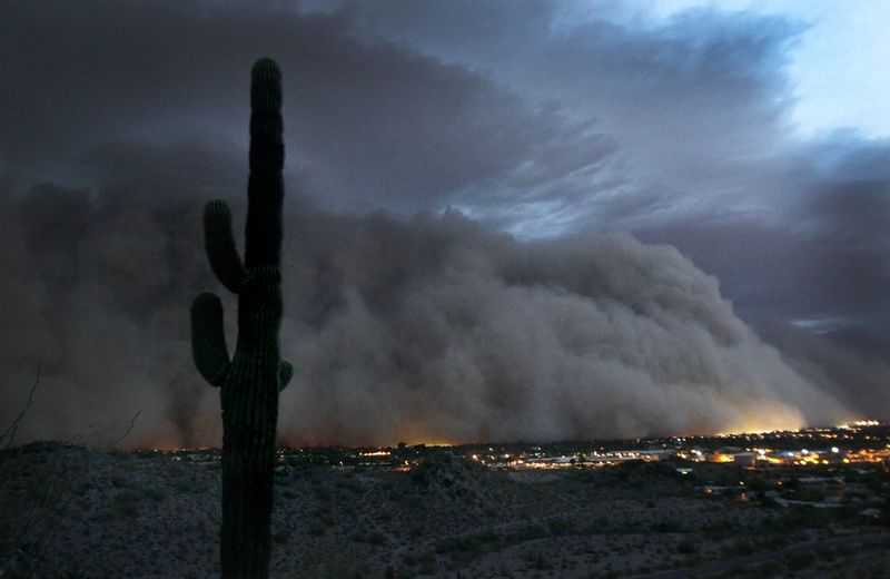 Dust storms attacked America again
