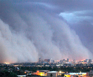 Dust storms like 'doomsday' in America