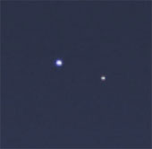 Earth image from Saturn