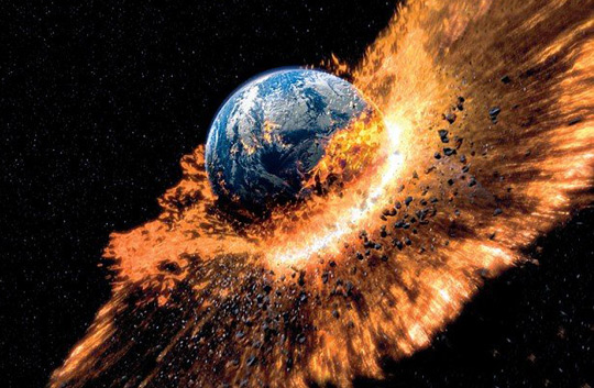 Earth is vulnerable to polluting organic matter
