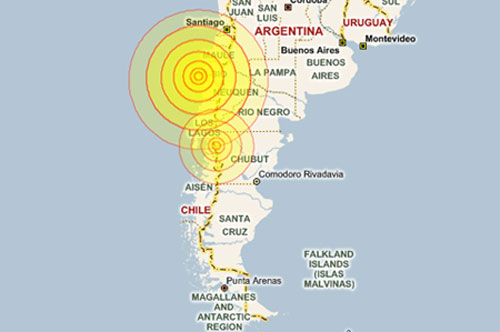 Earthquake 6.2 Richter in Chile
