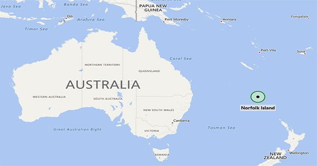 Earthquake is 6 degrees off Australia