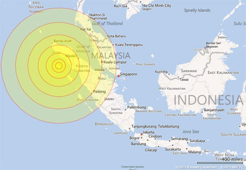 Earthquake shook Indonesia