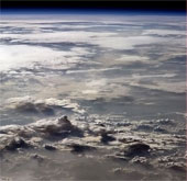 Earth's strange beauty looks from the universe