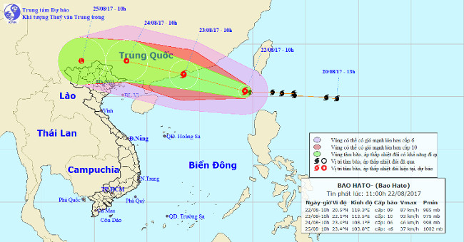 East Sea welcomes storms, Bac Bo heavy rain