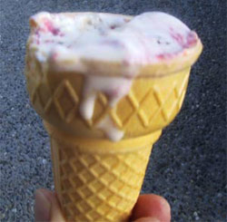 Eat cream to help conceive