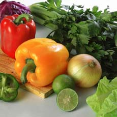 Eat lots of vegetables and fruits, and have less stomach ulcers