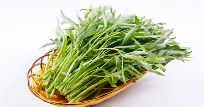Eat water spinach: Things to pay attention to