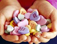 Eating candy helps reduce stress