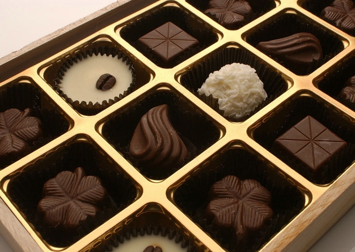 Eating chocolate helps to slim down?