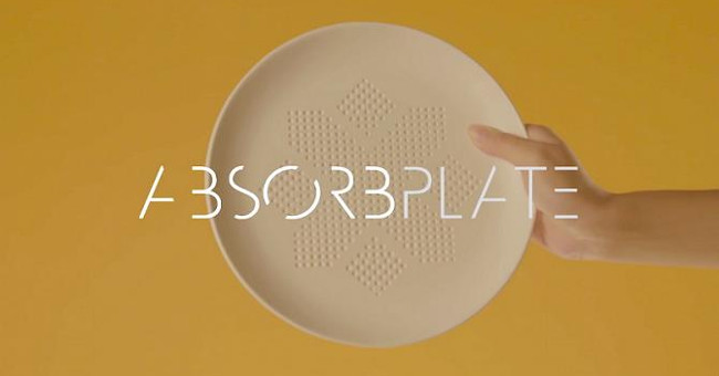 Eating plates help cut calories
