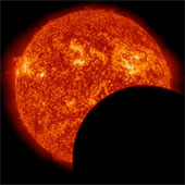 Eclipse image from the universe