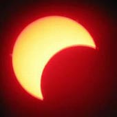 Eclipse: Only visible when the sky is clear