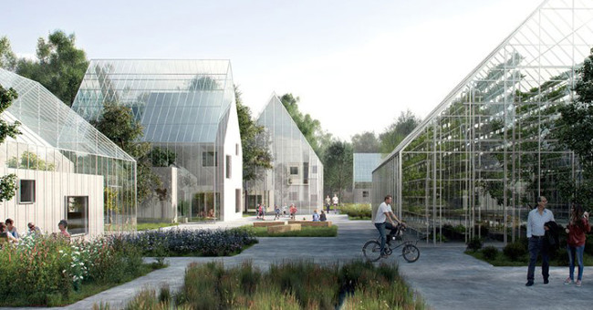 Ecological village does not use electricity in the Netherlands