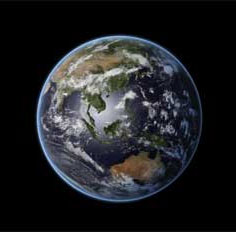 Ecosystems of Southeast Asian countries viewed from satellites