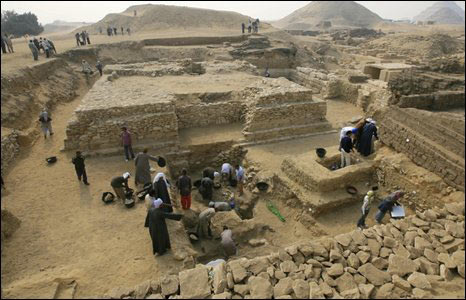 Egypt found the pyramid for the queen