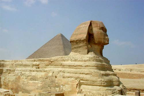 Egypt - Mysterious sphinx statue