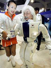 Einstein robot