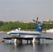 Ekranoplan - A means of swimming and flying