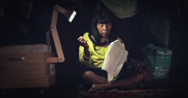 Electric lights from trees light up remote villages in Peru