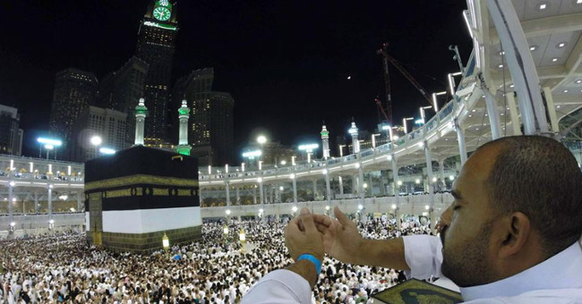 Electronic bracelet for pilgrims to Mecca