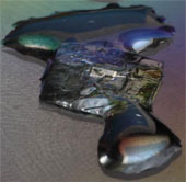 Electronic self-degradation