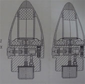 Electronic timer nib for mounting mortar
