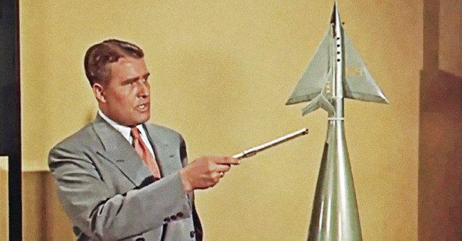 Elon Musk's Mars colonial work has been predicted since 1952?
