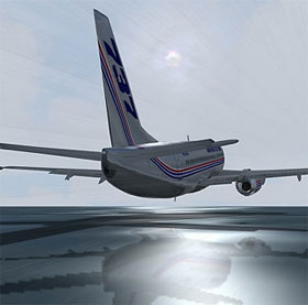 Emergency landing scenarios when the plane crashed