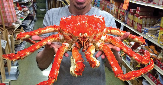 Emperor crabs only eat their feet, why is it so expensive?