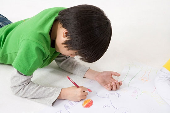 Encourage children to draw if they want them to learn better
