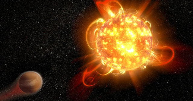 Energy explosions are horrifying from the stars