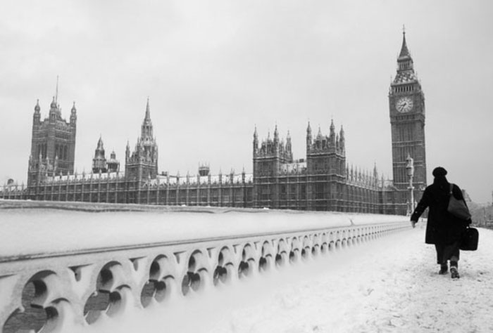 England: An unusually long winter is caused by the sun's activity