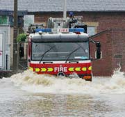 England flooded