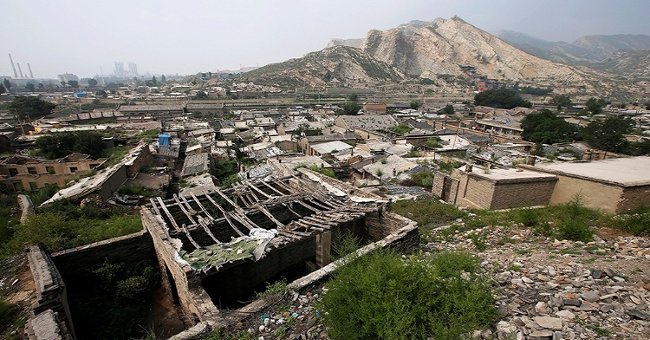 Environmental catastrophe caused by coal mining in China