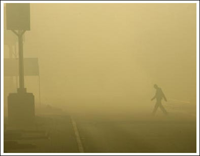 Equipment to collect water from the fog brings hope to places where water is lacking
