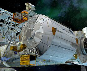 ESA has its own compartment on ISS