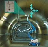 EU developed robots specializing in tunnel testing