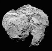 Europe closed the day of landing on the comet