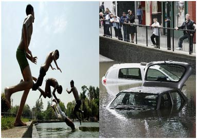 Europe: 'Heavenly sunshine'