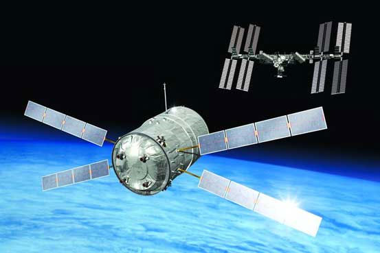 Europe successfully launched the ATV-3 transport ship to ISS
