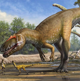 Europe's largest carnivorous dinosaur