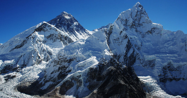 Everest altitude measurement technique