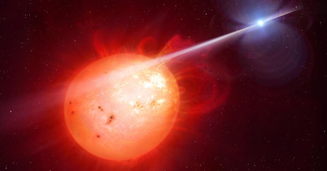 Every 2 minutes this star glows and the reason is unexpected