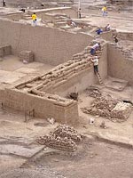 Excavating headless mummies in Peru