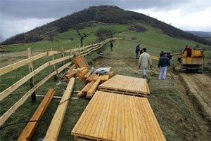 Excavation of 'pyramids' in Europe