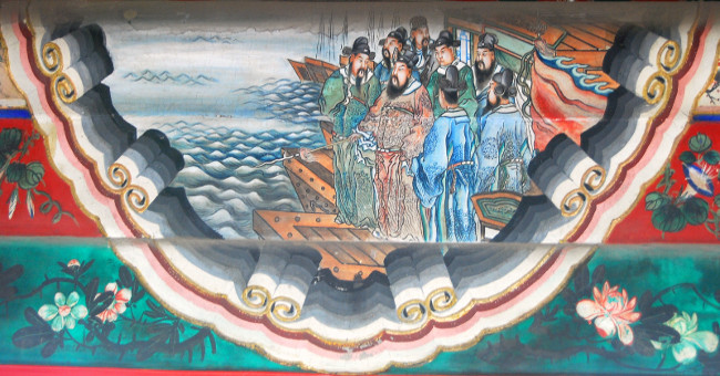 Excavation of the tomb of Queen Cao Cao's grandson