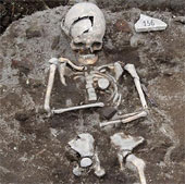 Excavation of vampire graves in Bulgaria